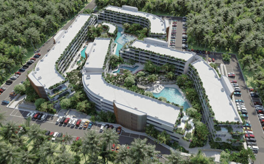 The leaf: Apartments in Playa del Carmen within Playacar Phase 2