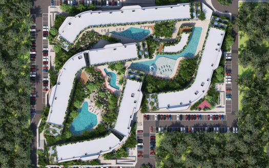 The leaf: Apartments in Playa del Carmen within Playacar Phase 2