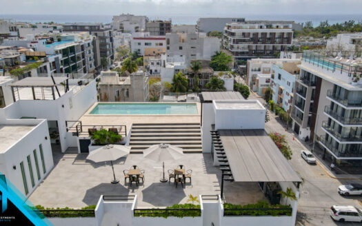 Studio in Playa del Carmen with Rooftop Oceanview