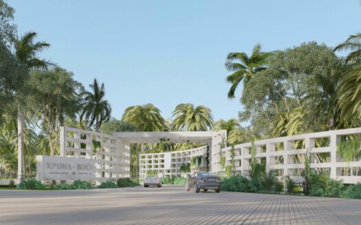 Xpuha Residencial lots with access to Xpuha beach in Playa del Carmen