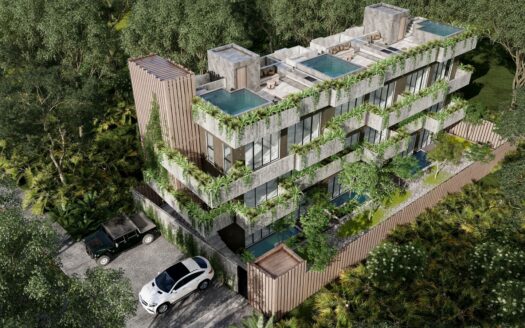 Modern apartments for sale in La Veleta, Tulum