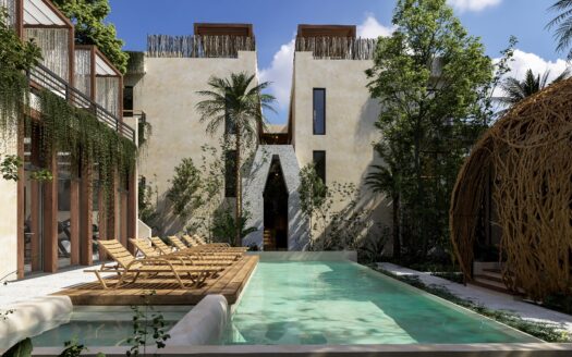 Paam-Cheel: Eco-Chic apartments for sale in Tulum