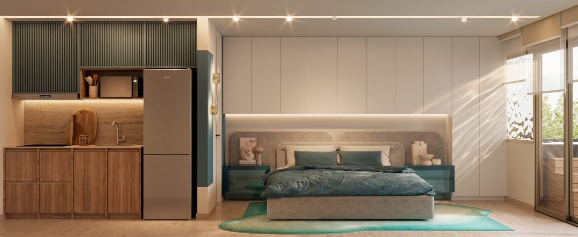 Corazon de Playa apartments in downtown Playa del Carmen