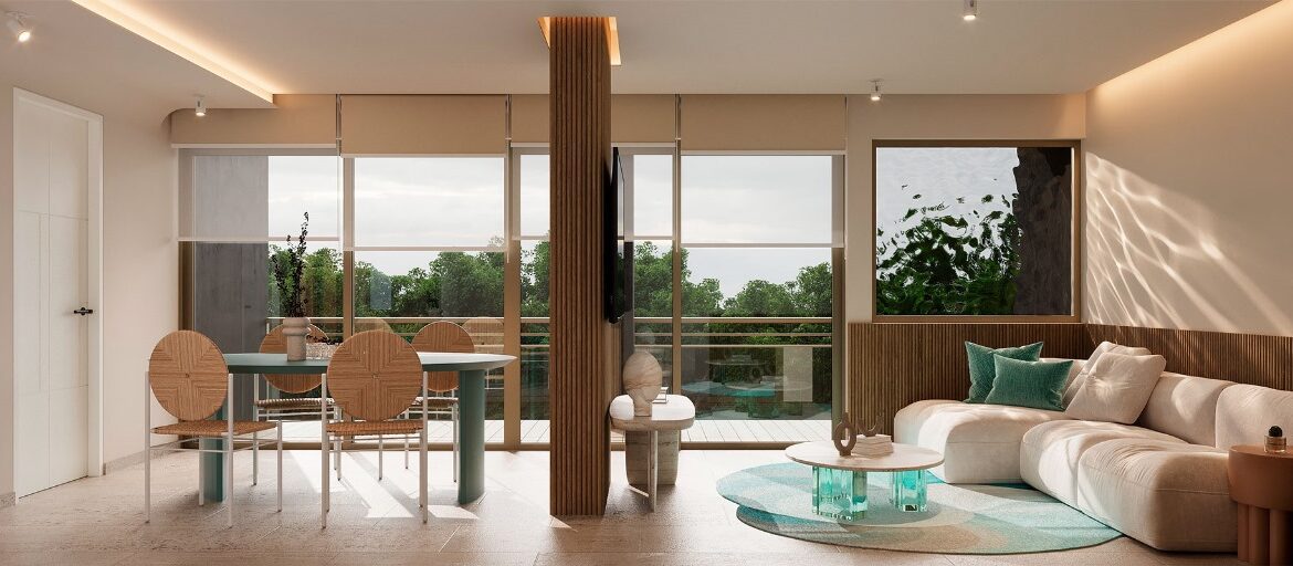 Corazon de Playa apartments in downtown Playa del Carmen