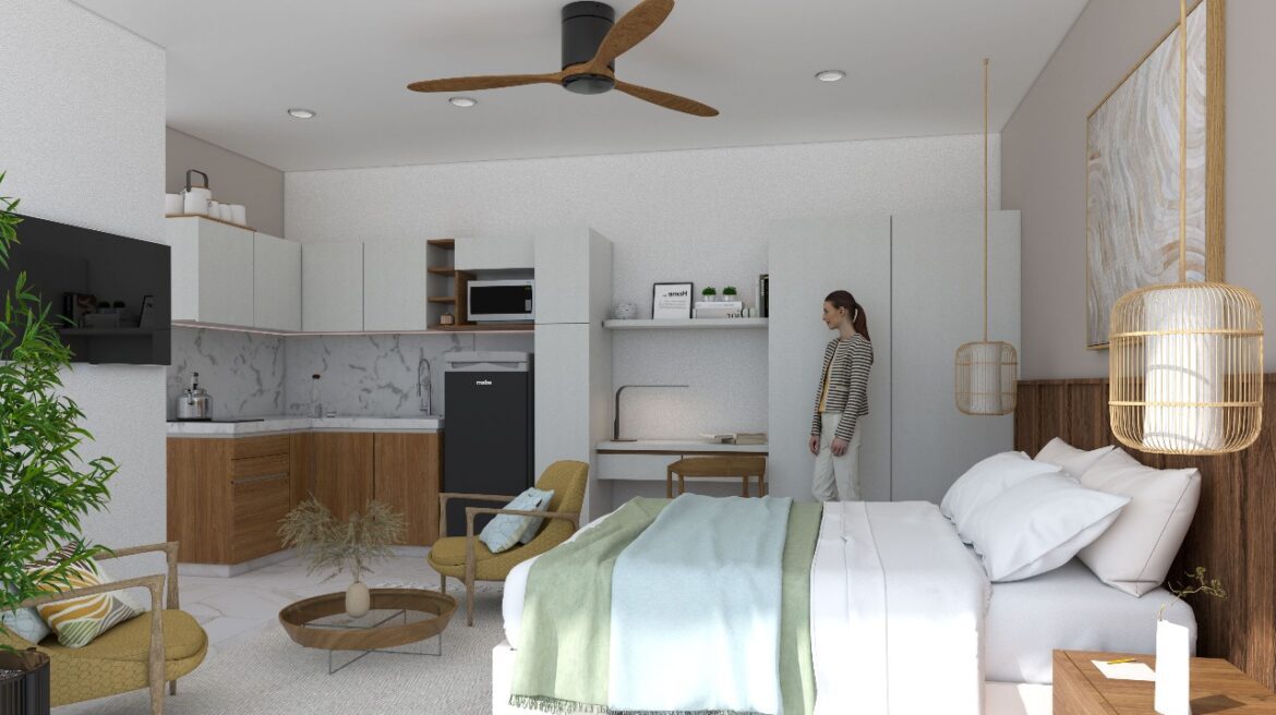 Olas de Mar apartments in Playa del Carmen