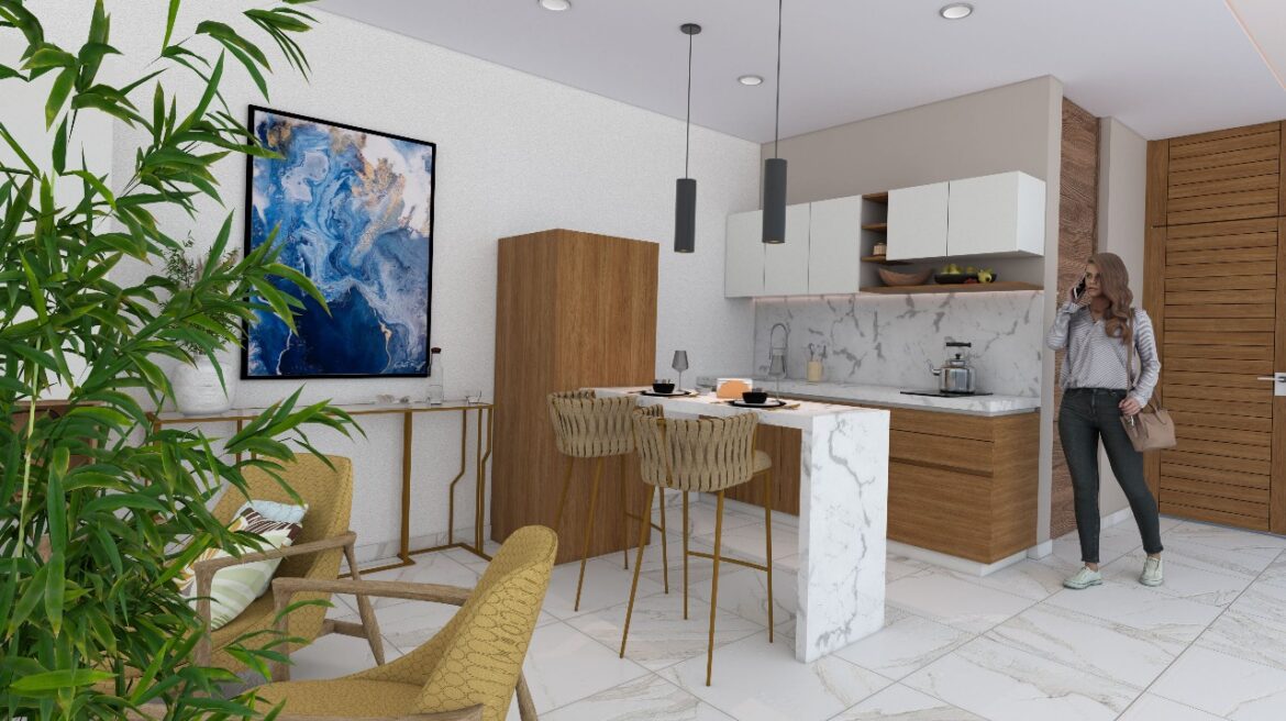 Olas de Mar apartments in Playa del Carmen