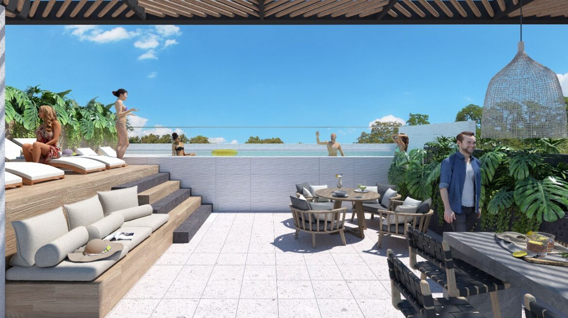 Olas de Mar apartments in Playa del Carmen