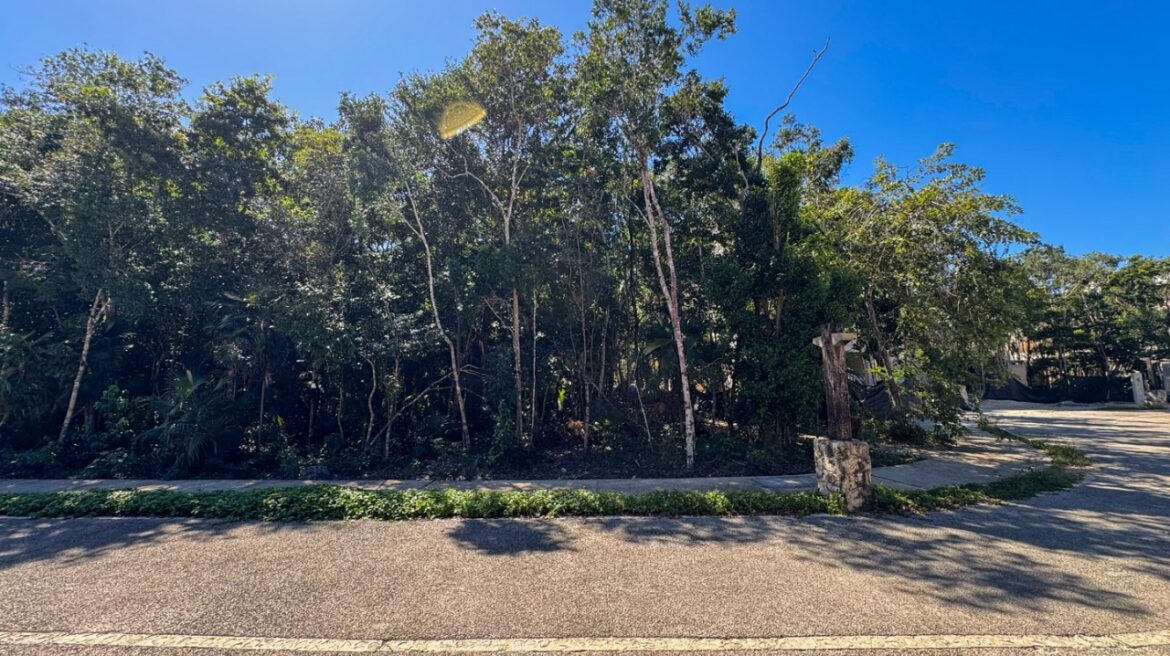 Losantos L8 lot inside Aldea Zama Premium, Tulum