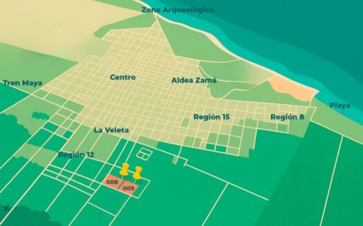 Investment Lot for sale at Region 12, Tulum