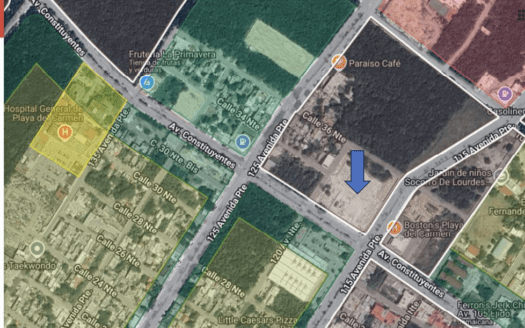 Prime Mixed-Use Commercial Land in Playa del Carmen