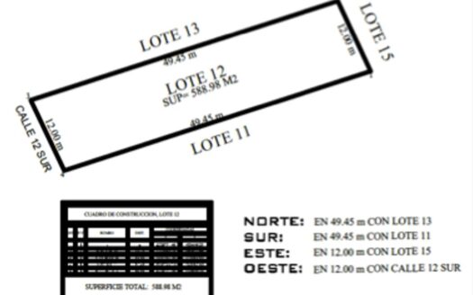 High-Density Lot for Sale in  Tulum – Prime Development Opportunity