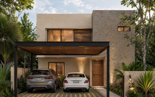 Model F at SelvaReal | Contemporary Living with a Private Rooftop Terrace in Playa del Carmen